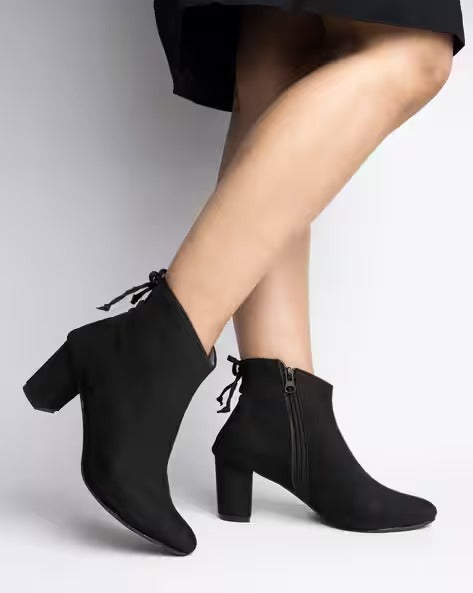Women Ankle-Length Slip-On Boots