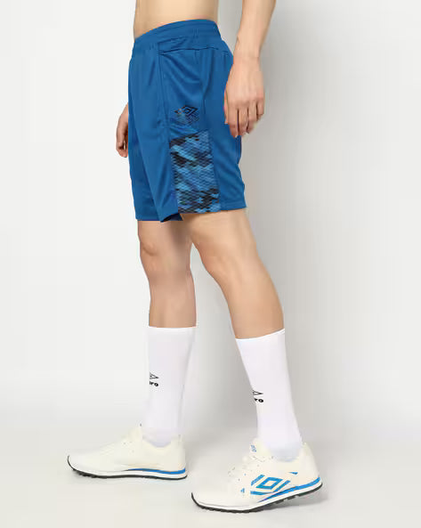 Men Pro Training Active Regular Fit Shorts with Logo Print