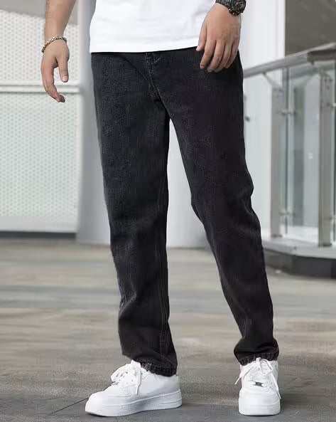 Men Mid-Rise Relaxed Jeans