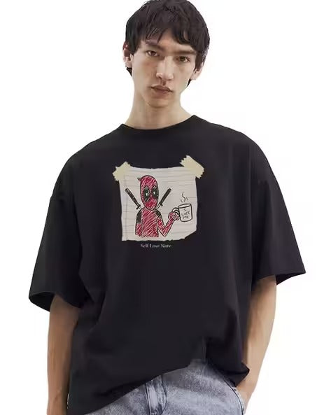 Men Graphic Losse Fit T-Shirt