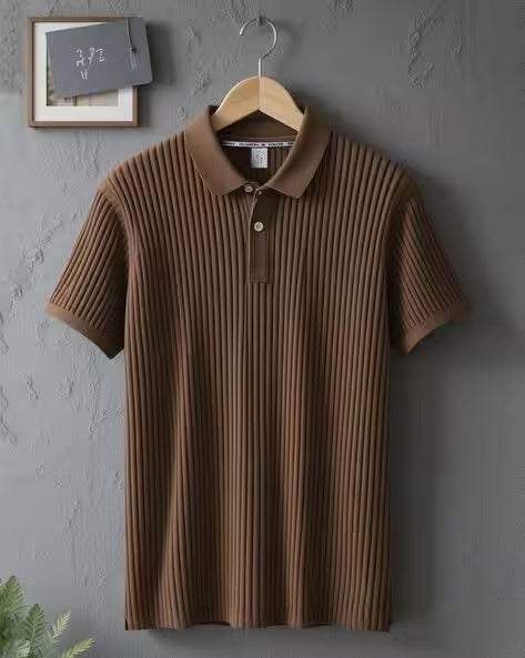 Men Regular Fit Polo T-Shirt
