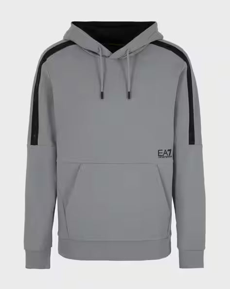 Logo Taping Relaxed Fit Hoodie