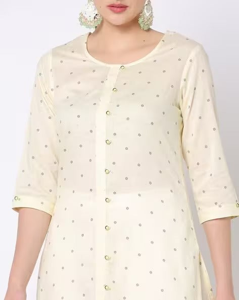 Printed Straight Kurta