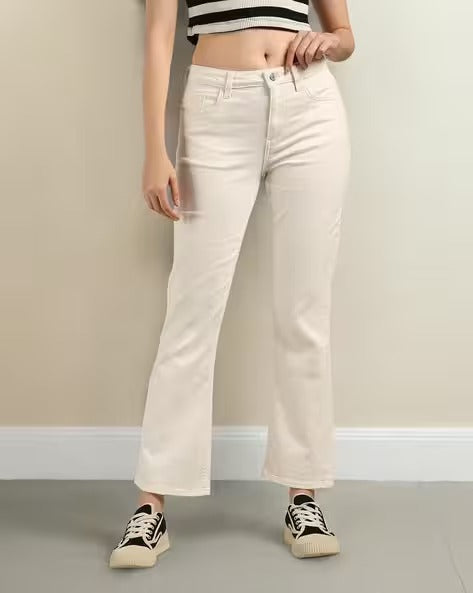 Women Mid-Rise Bootcut Jeans