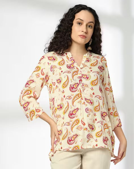 Women Paisley Print Tunic