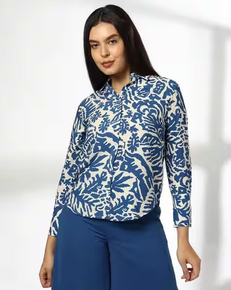 Women Printed Relaxed Fit Shirt