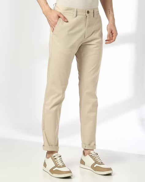 Men Tapered Fit Chinos
