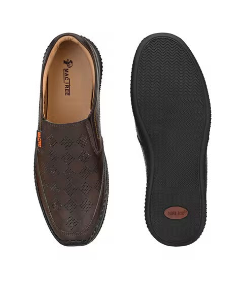 Men Round-Toe Slip-On Loafers