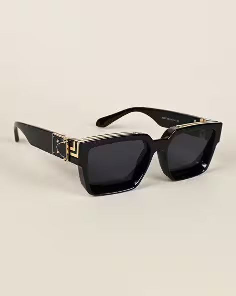 Men UV-Protected Square Sunglasses-86367