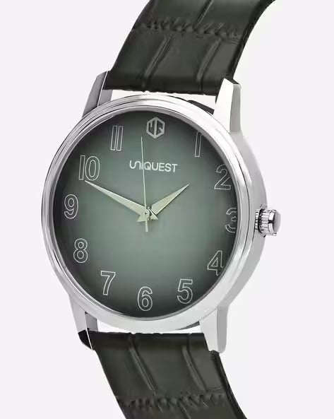Green Dial Analogue Fashion Watch For Men