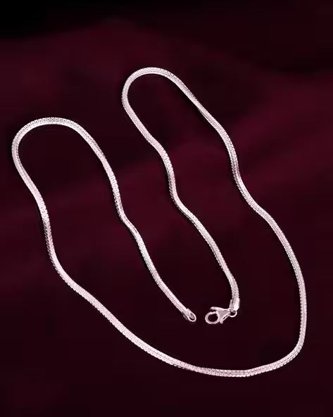 Sterling Silver Twisted Treasure Chain | 925 | 8.88 gm