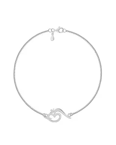 Men Sterling Silver Om Rakhi | 925 | 3.1 gm