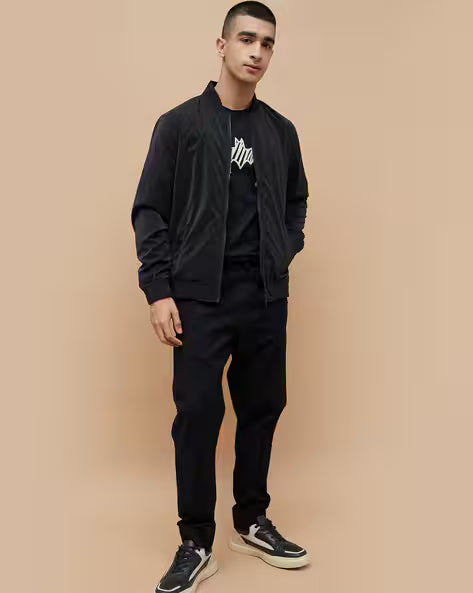 Men Regular Fit Jacket