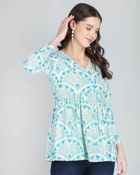 Women Floral Print Regular Fit Top