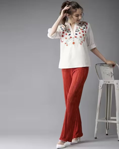 Women Embroidery Top