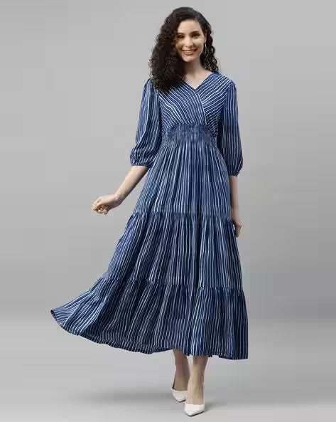 Women Regular Fit Gown Dress