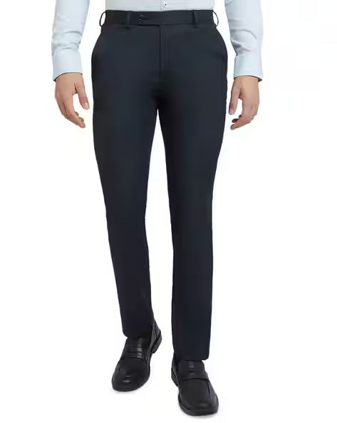Men Mid Rise Slim Fit Trousers
