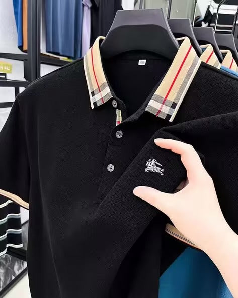 Men Regular Fit Polo T-Shirt