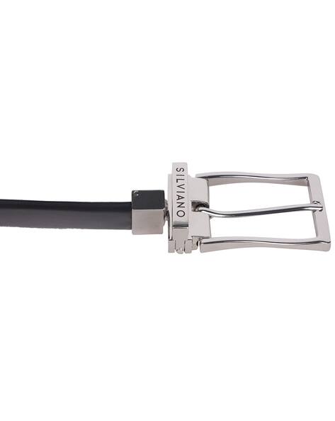 Slim Leather Reversible Belt