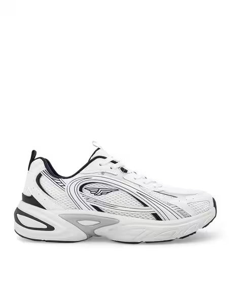 Men Round-Toe Lace-Up Sneakers