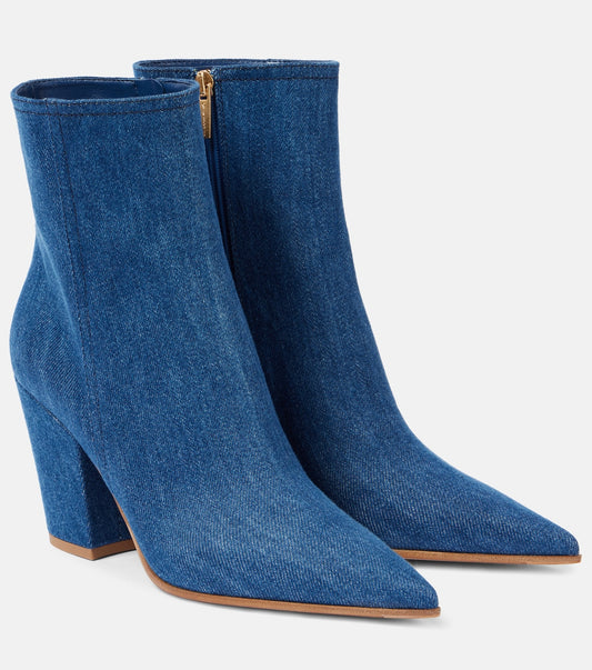 Women Blue Boots