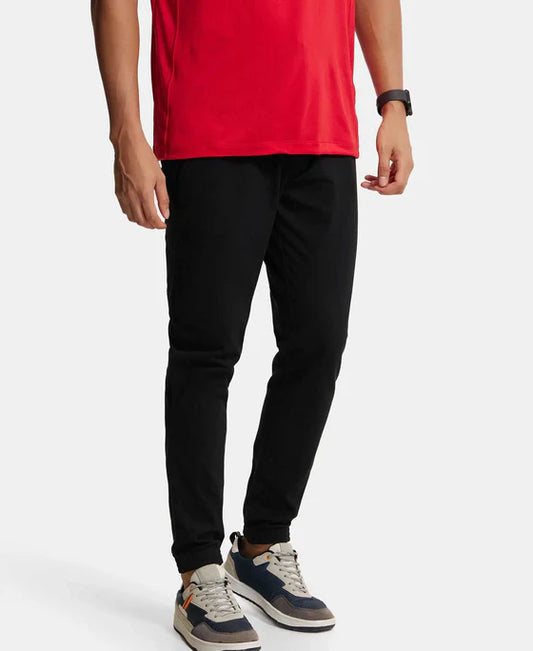 Rich Jogger with StayFresh Treatment - Black